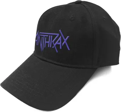Produktbild von Anthrax - Logo Herren Baseball Cap - Schwarz
