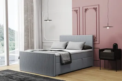 Produktbild von Boxspringbett Schlafzimmerbett MONTY 200x200cm in div. Farbvarianten