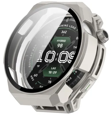 Obrázek produktu pro Pouzdro a ochranné sklo 9H pro chytré hodinky Amazfit Balance 3, titanový design