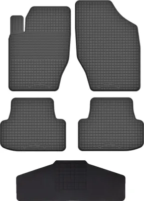 Immagine prodotto di Tappetini gomma vasca per Peugeot 308 I 2007-2013 5 pezzi tunnel