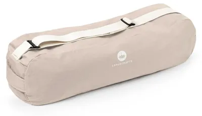Productafbeelding van Yogatas - Biologisch katoen - Grote yogamat - Verstelbare schouderband - 70 x 18 x 15 cm