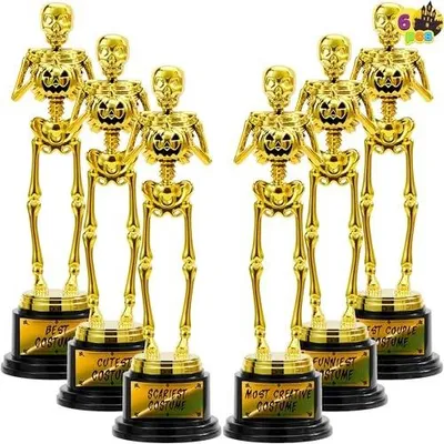 Zdjęcie produktu dla Nagroda szkielet halloween dekoracja imprezowa dla dzieci 6 sztuk