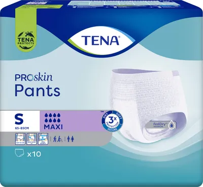 Image de TENA Pants Maxi Slips d'incontinence taille S | Paquet (10 pièces)