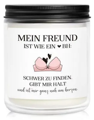 Produktbild von Duftkerze im Glas mit Sojawachs und ätherischen Ölen, 35h Brenndauer, Wiederverwendbar