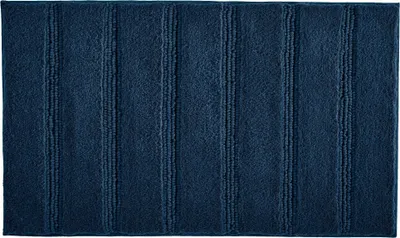 Produktbild von Kleine Wolke Badteppich Monrovia Navy 80x140 cm
