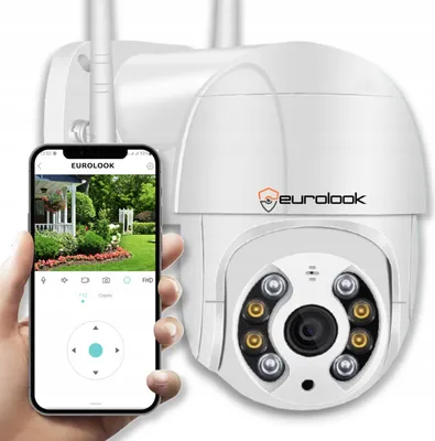 Obrázok produktu pre Aussen Kamera Ip Wifi 2Mp Fullhd, 355°/90° Drehbar, Bewegungserkennung, Ip66