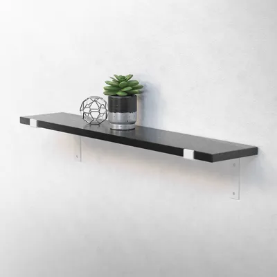 Produktbild von ML-Design 2 Stück Regalträger L-Form, 20x4x14,5 cm, Weiß, aus Metall
