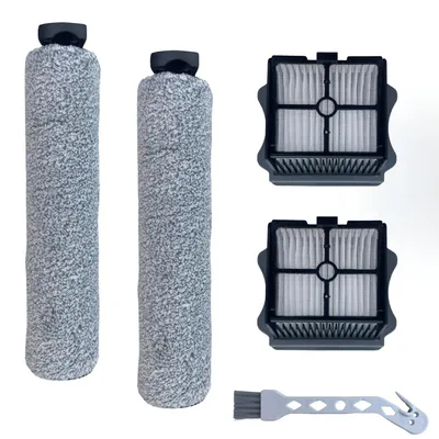 A set of cleaning accessories for a floor cleaner.