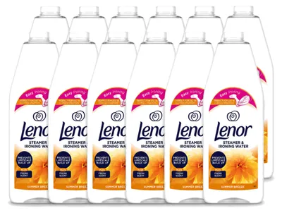 Produktbild von 12 x Lenor Bügelwasser Summer Breeze - 1000 ml - Vorteilspackung - 12 Stücke