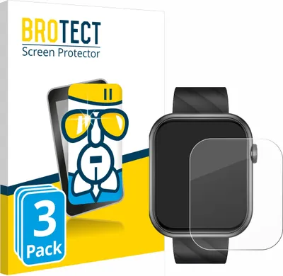 Produktbild von 3x BROTECT Schutzglas für Bekomiya Smartwatch 2" Schutzfolie Panzer Folie Glas Display Schutz klar