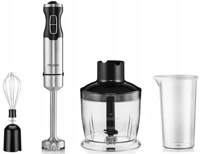 Produktbild von Multifunktionaler Handmixer Transa 1500W 3in1 Mit Zerkleinerer Und Schneebesen