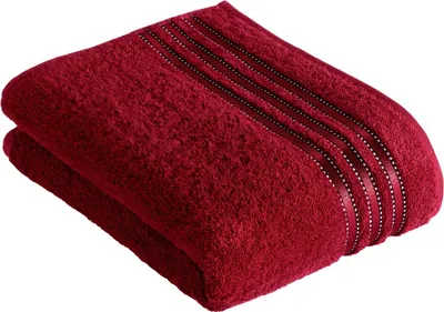 Produktbild von Vossen - Frottier Handtuch 50 x 100 cm, Cult de Luxe (8835/2408) , Farbe Rubinrot