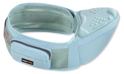 Immagine prodotto di Cintura ergonomica per marsupio per bambini, con tasca laterale, color blu