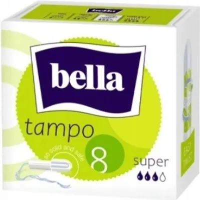 Zdjęcie produktu dla Bella Tampo Premium Comfort Super Tampony, 8 sztuk