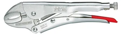 KNIPEX Morsegriffzange 180 mm mit Schraube und Hebel