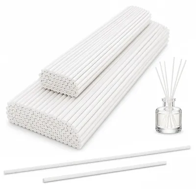 Produktbild von Raumduft Stäbchen - 120 Stück - 3mm Dicke - 20cm und 30cm Länge - Für Diffusoren in Spa, Hotel, Zuhause und Büro - Weiß