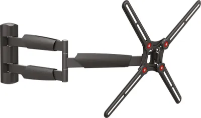 Produktbild von Barkan Mounting Systems BM343XL, 75 x 75 mm, 400 x 400 mm, -5 - 15°, -90 - 90°, 180°, Schwarz
