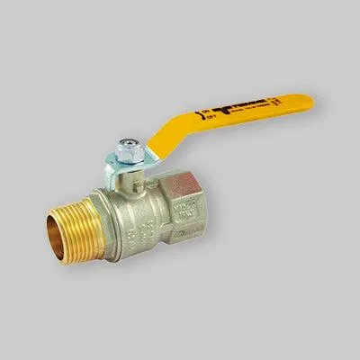 Produktbild von Kugelhahn für Gas, Gewinde M/F, Stahlhebel, Tiemme, 1" (Mop5), DN 25