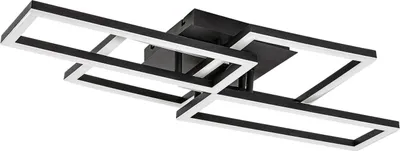 Image de Rabalux 71389 Plafonniers Drusus LED 40 métal plastique noir