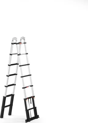 Produktbild von RMBO Klappbar Multifunktionsleiter 4,4 m lang, Soft-Closing, Max. Belastung 150 kg, EN 131.6, Mehrzweckleiter, Teleskopleiter