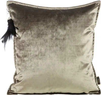 Produktbild von Eurofirany 396765, Beige, Polyester, Einfarbig, 340 g/m², 45 x 45 cm, 250 g