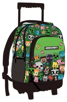 Productafbeelding van Minecraft rugtas, premium kwaliteit, geschikt voor school, 44 cm