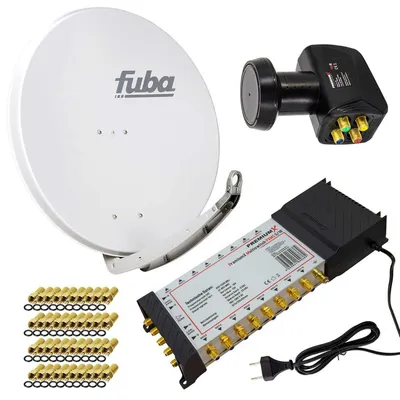 Produktbild von PremiumX SAT Anlage Fuba DAA 850 G Antenne 5/16 Multischalter LNB F-Stecker
