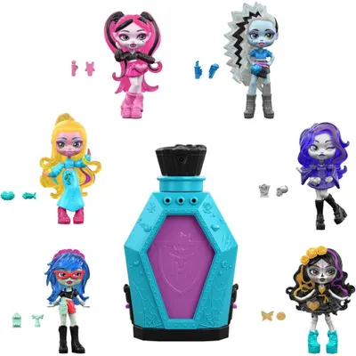 Zdjęcie produktu dla Monster High JMG81, Mini lalka, Damski, 4 lat(a), Chłopak, dziewczyna, 137,5 mm, Wielobarwny