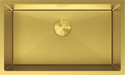 Produktbild von Mexen Trixo Edelstahlspüle 1-beckig 750 x 440 mm, gold - 6415751000-55