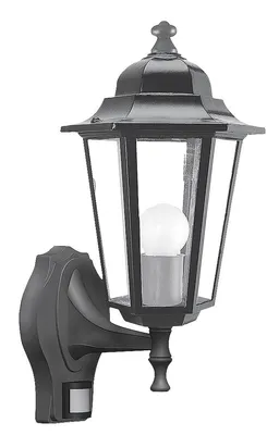 Immagine prodotto di Rabalux Velence lampada da parete per esterni 1x E27 nero con rilevatore di movimento