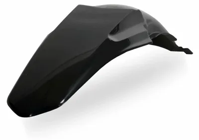 Imagen del producto de POLISPORT: Guardabarros trasero negro para YAMAHA YZ 125-250, modelos 2002-2014