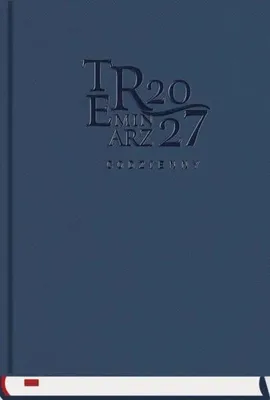 Obrázok produktu pre Terminarz A5 dzienny 2026 granatowy