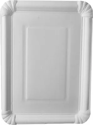 Produktbild von Papstar Teller, Pappe "pure" eckig 21,5 cm x 29 cm weiß, 15 x 25 Stück