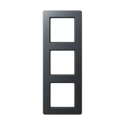 Image de Jung Cadre triple horizontal/vertical AF 583 BF ANM (AF583BFANM)