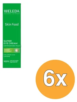 Produktbild von 6x Weleda Skin Food Augencreme (12 ml)