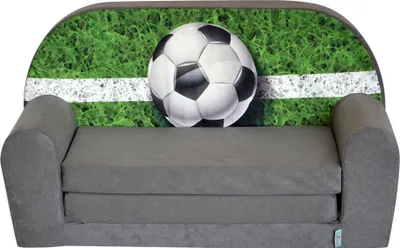 Produktbild von Kindersofa "MINI" zum Aufklappen Football W386 03 FORTISLINE