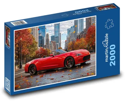 Produktbild von Puzzle 2000 Sportwagen in der Stadt - martinpuzzle