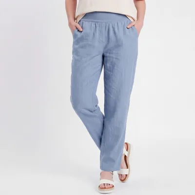 Produktbild von Leinenhose angenehme Sommerhose aus 100% Leinen 36 38 40 42 44 für Damen