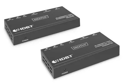 Produktbild von DIGITUS 4K HDBaseT HDMI Extender Set, 70m