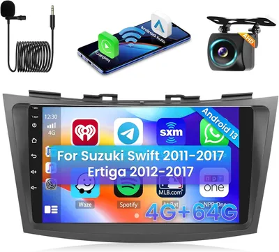 Immagine prodotto di Autoradio Android 13 - Sistema multimediale - Sistema di navigazione - Radio CarPlay - Autoradio con Wi-Fi - Schermo da 9 pollici