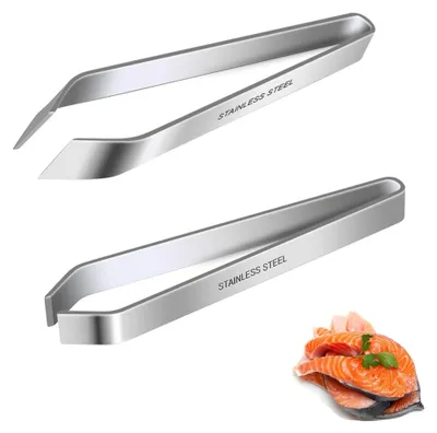 2er Set Grätenzangen 11,5 cm, Edelstahl, Fischpinzette