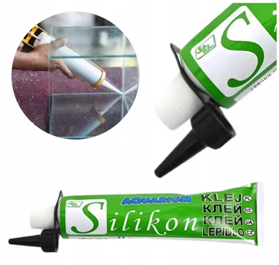 Obrázok produktu pre Silikónové lepidlo 120 ml, priehľadné, pre akvaristiku a teraristiku