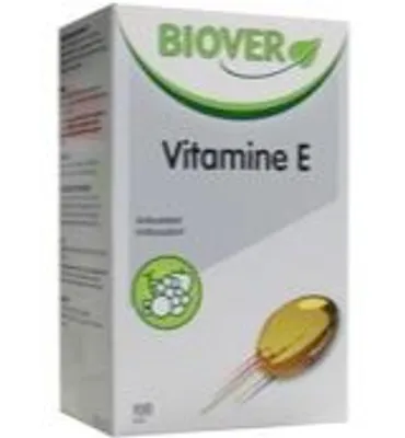 Image de Biover Vitamine E naturelle 45 UI (100 gélules)