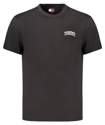 Obrázok produktu pre Tommy Hilfiger DM0DM23558BDS, Tričko, Dospelý, Samec, Čierna, S, výstrih bez goliera