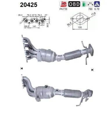 Zdjęcie produktu dla Katalizator Ford C-Max Euro 4