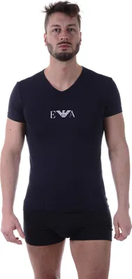 Obrázek produktu pro Pánské tričko s krátkým rukávem a výstřihem do V EMPORIO ARMANI artikl 110810 7P715, L, bavlna 95%,Elastan 5%