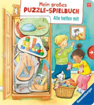 Image de Mein großes Puzzle-Spielbuch - Alle helfen mit