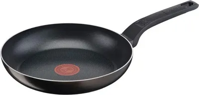 Produktbild von Tefal B5540802, Rund, Allzweckpfanne, Schwarz, Titan, Aluminium, Thermo-Punkt