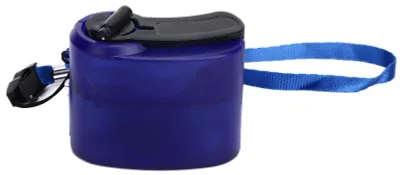 Zdjęcie produktu dla Ładowarka USB z ręczną korbką do telefonu komórkowego, przenośne źródło zasilania do wędrówek na świeżym powietrzu, kempingu, niebieska