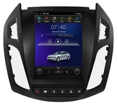 Obrázek produktu pro Autorádio, dotykový displej, podpora multimédií, kompatibilní s vozy FORD Transit / Tourneo Connect (2013-2018), model P1